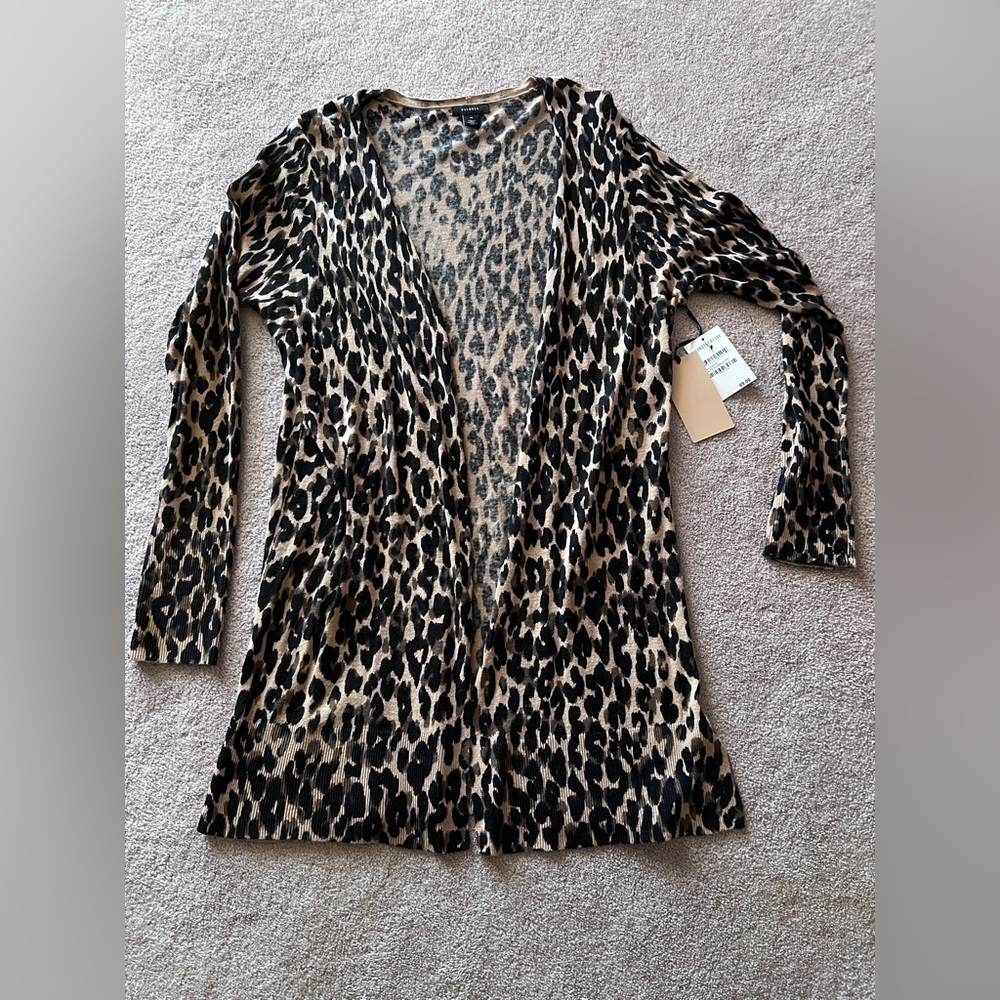 Halogen Animal Print Women's Cardigan